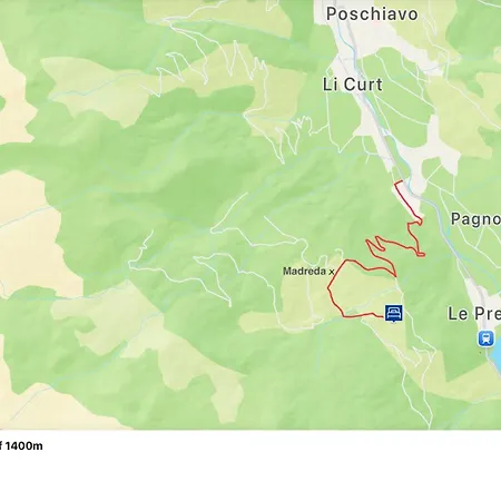 Poschiavo Maiensaess Auf 1400m Lejlighed