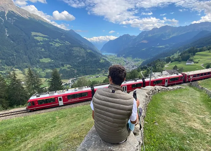 Apartman Poschiavo Maiensaess Auf 1400m