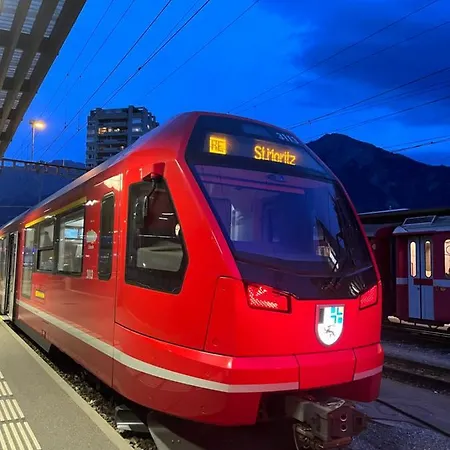 Poschiavo Maiensaess Auf 1400m Le Prese